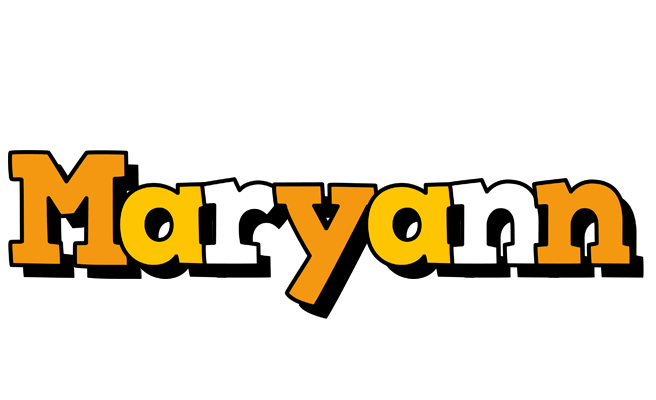 Maryann cartoon logo