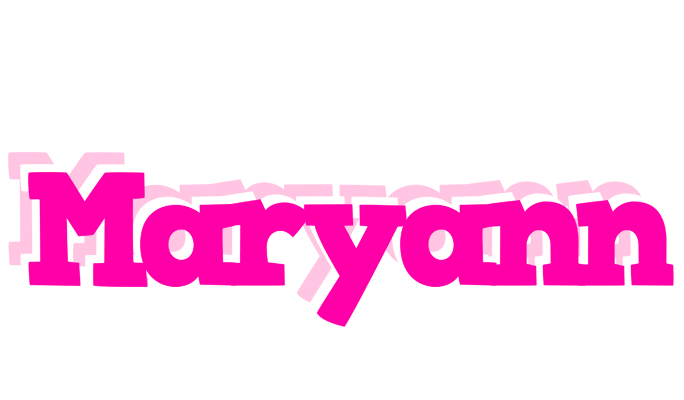 Maryann dancing logo