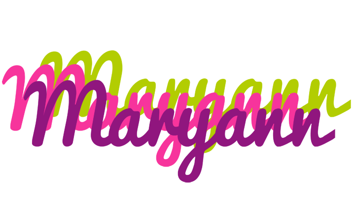 Maryann flowers logo