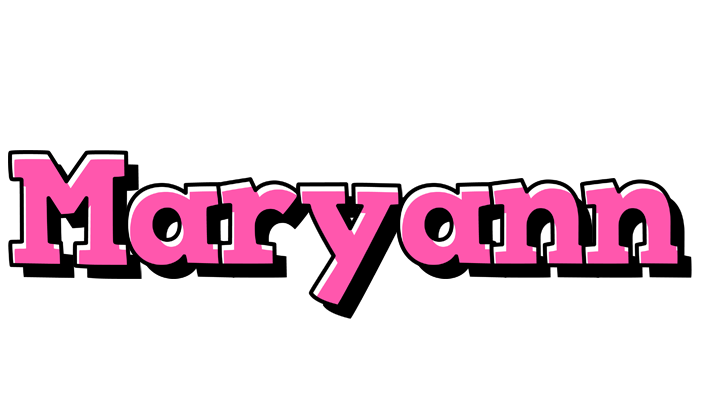 Maryann girlish logo