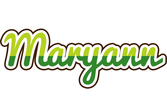 Maryann golfing logo