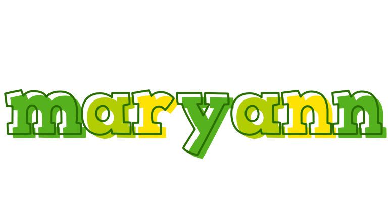 Maryann juice logo