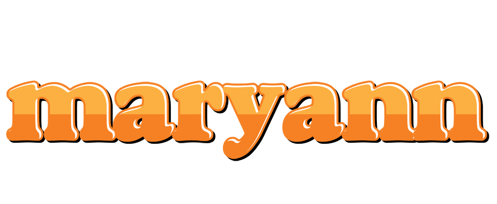 Maryann orange logo