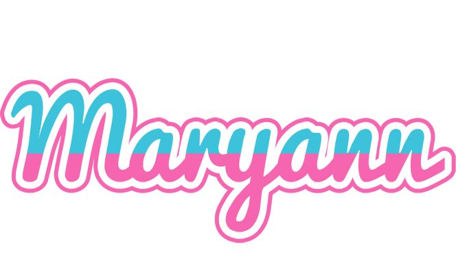 Maryann woman logo