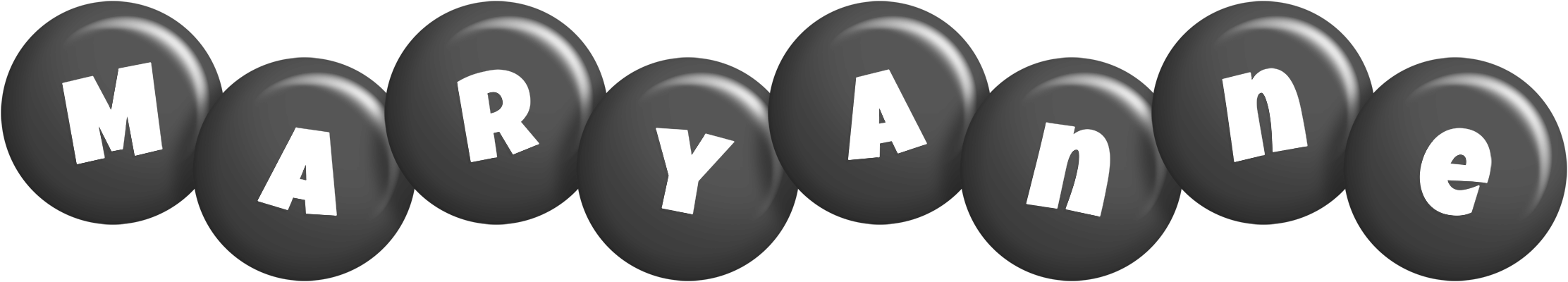 Maryanne candy-black logo