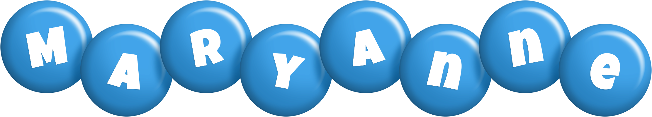 Maryanne candy-blue logo