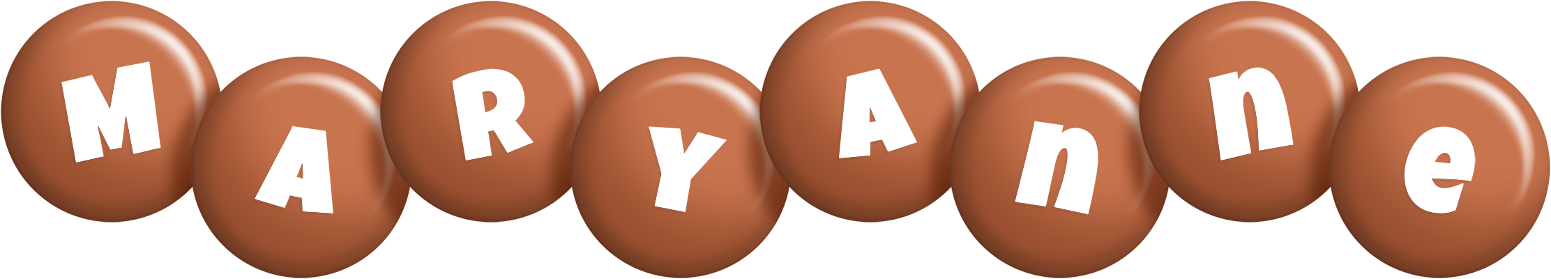 Maryanne candy-brown logo