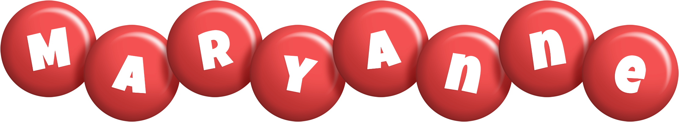 Maryanne candy-red logo