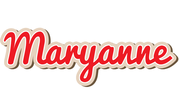 Maryanne chocolate logo
