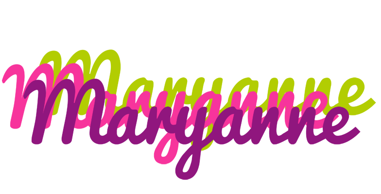 Maryanne flowers logo