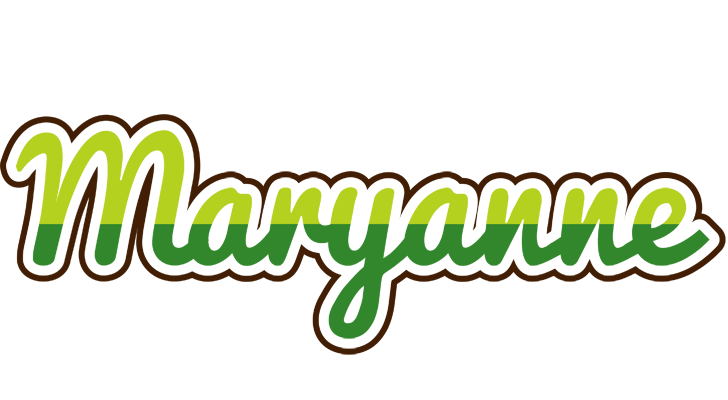 Maryanne golfing logo