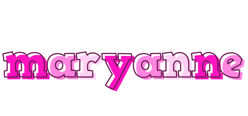 Maryanne hello logo