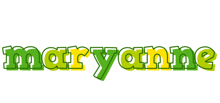 Maryanne juice logo