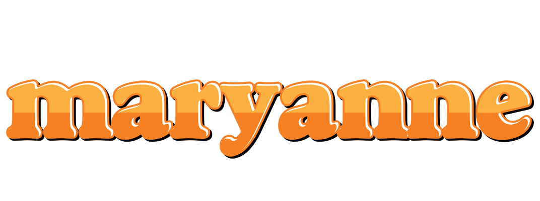 Maryanne orange logo