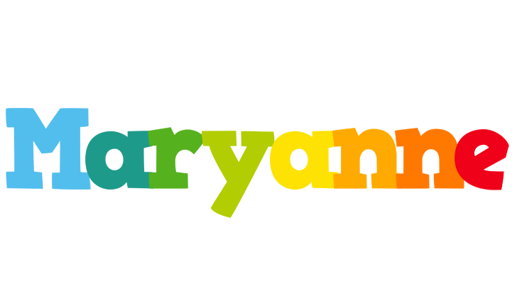 Maryanne rainbows logo