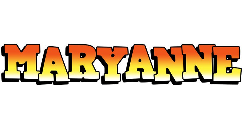 Maryanne sunset logo