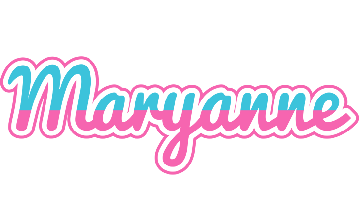 Maryanne woman logo