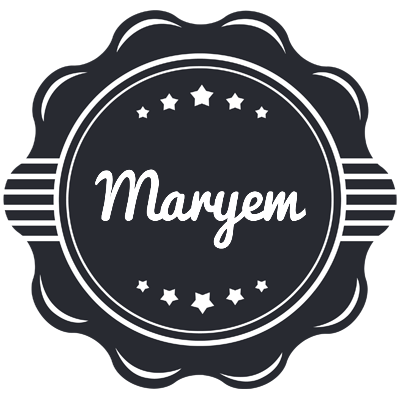 Maryem badge logo