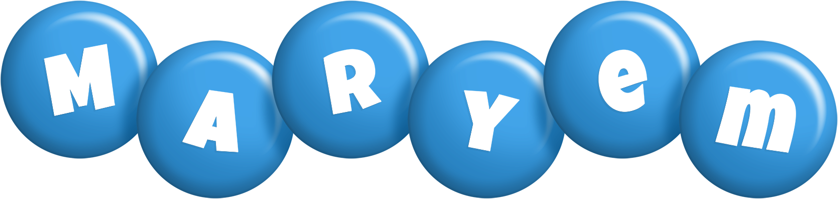 Maryem candy-blue logo