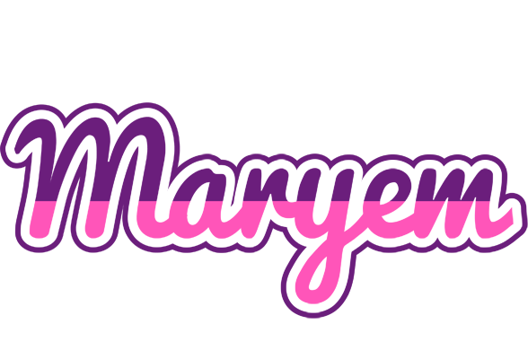 Maryem cheerful logo