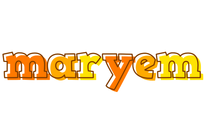 Maryem desert logo