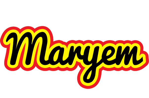 Maryem flaming logo