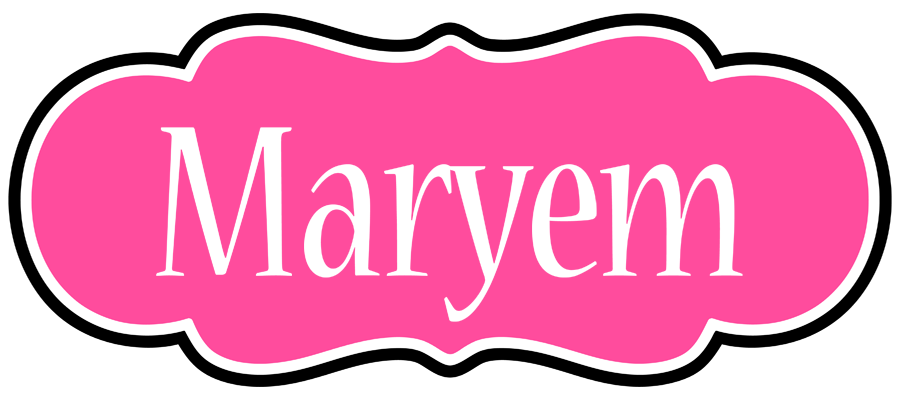 Maryem invitation logo