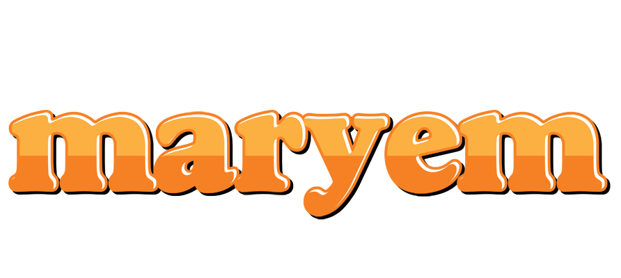 Maryem orange logo