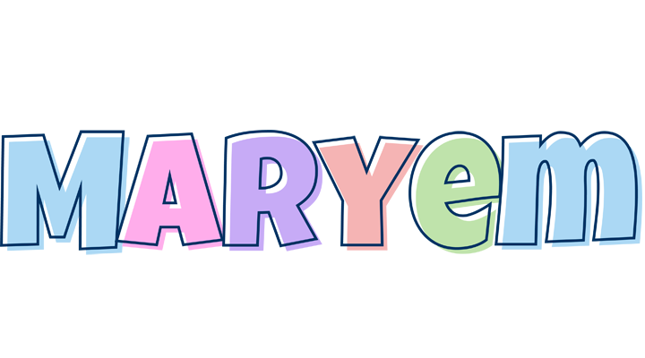 Maryem pastel logo