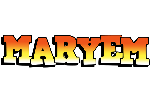 Maryem sunset logo