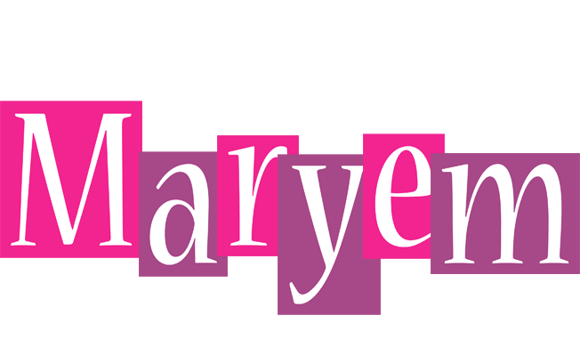 Maryem whine logo