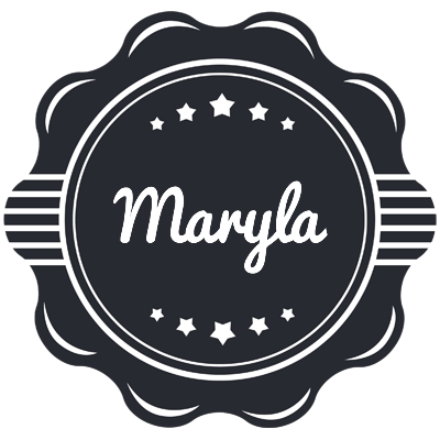 Maryla badge logo