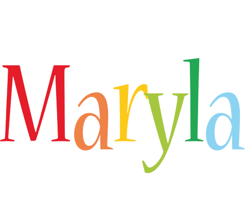 Maryla birthday logo