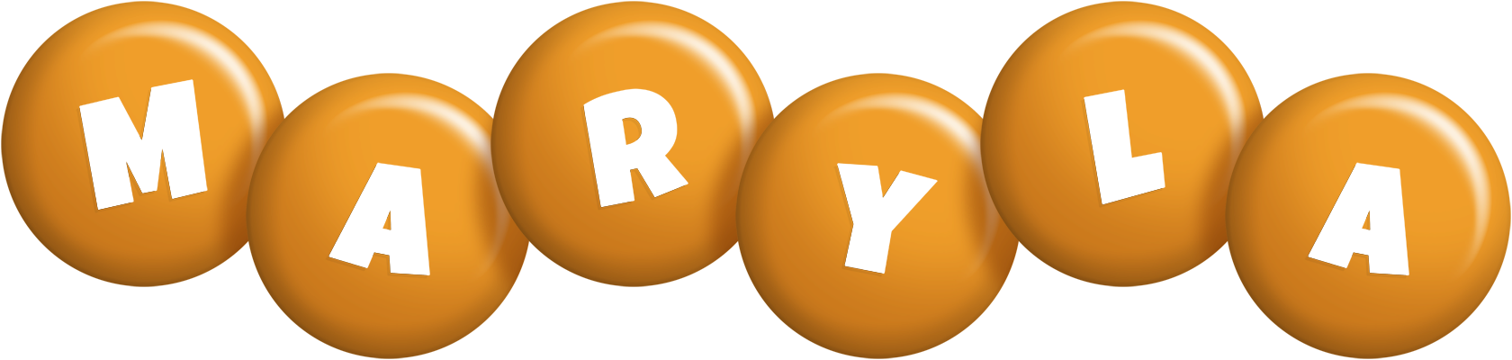 Maryla candy-orange logo