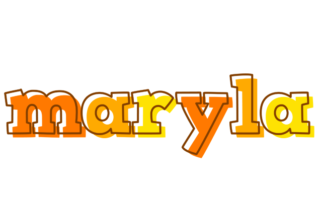 Maryla desert logo