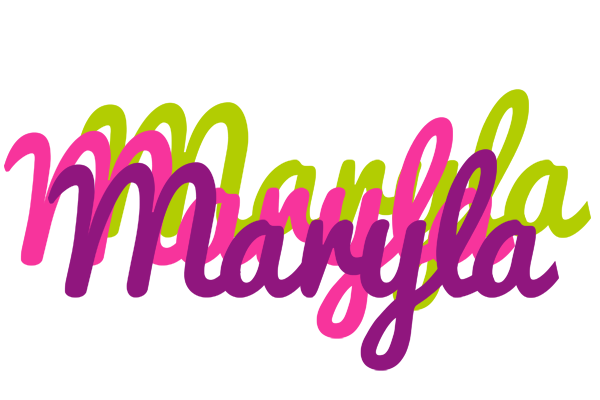 Maryla flowers logo