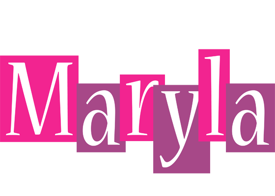 Maryla whine logo