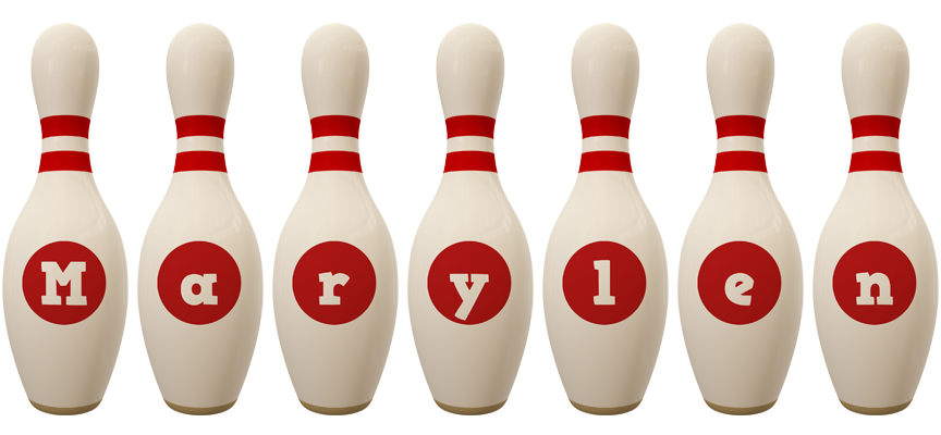 Marylen bowling-pin logo