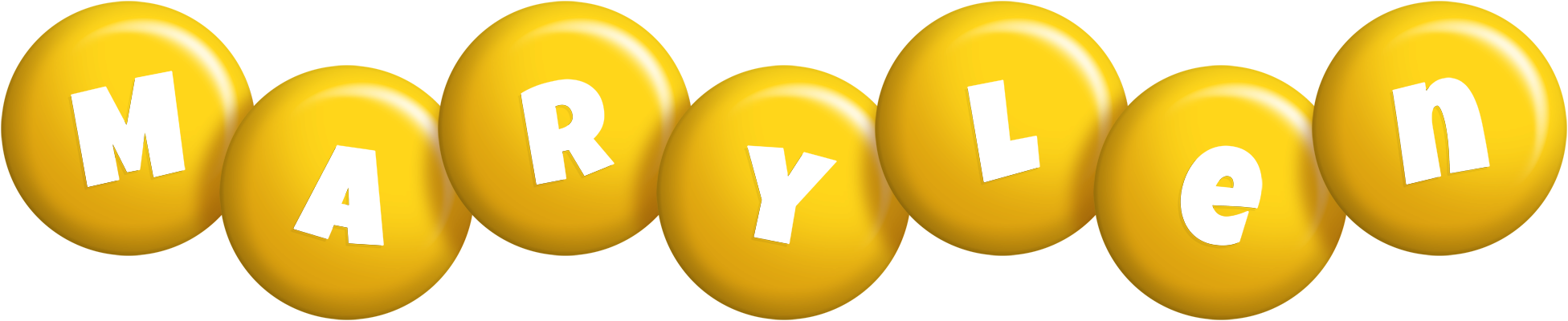 Marylen candy-yellow logo