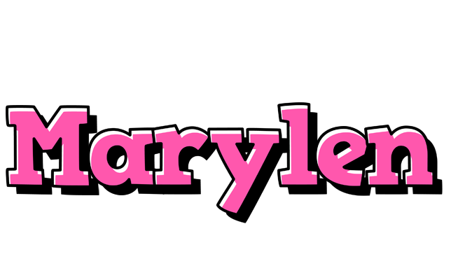 Marylen girlish logo