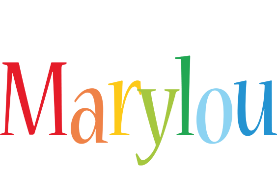 Marylou birthday logo