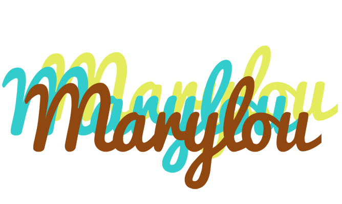 Marylou cupcake logo