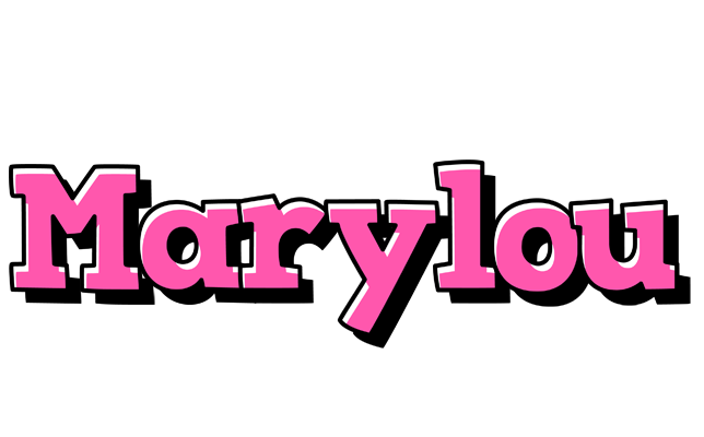 Marylou girlish logo
