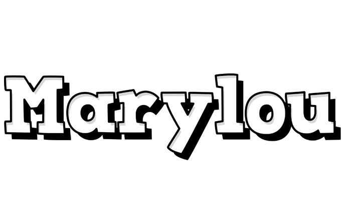 Marylou snowing logo