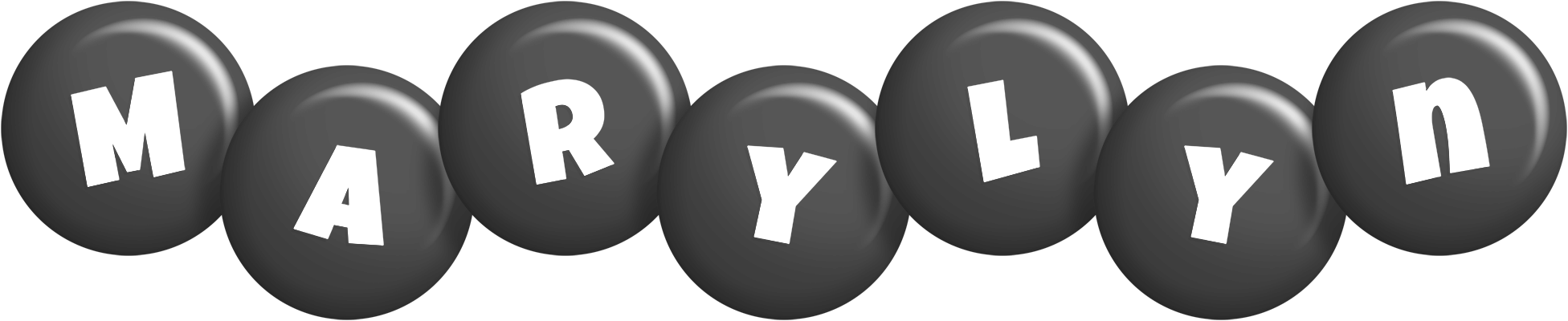 Marylyn candy-black logo