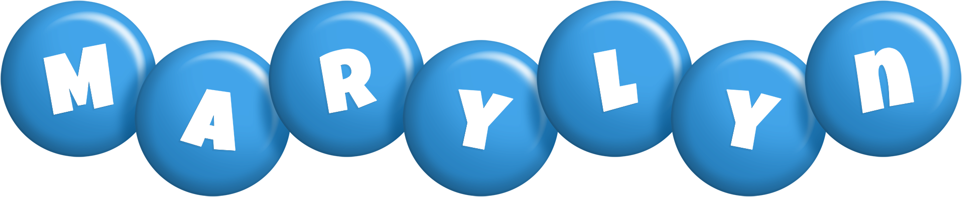 Marylyn candy-blue logo
