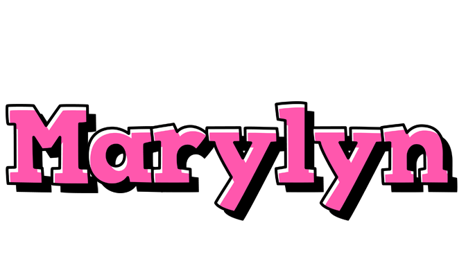 Marylyn girlish logo