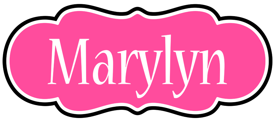 Marylyn invitation logo