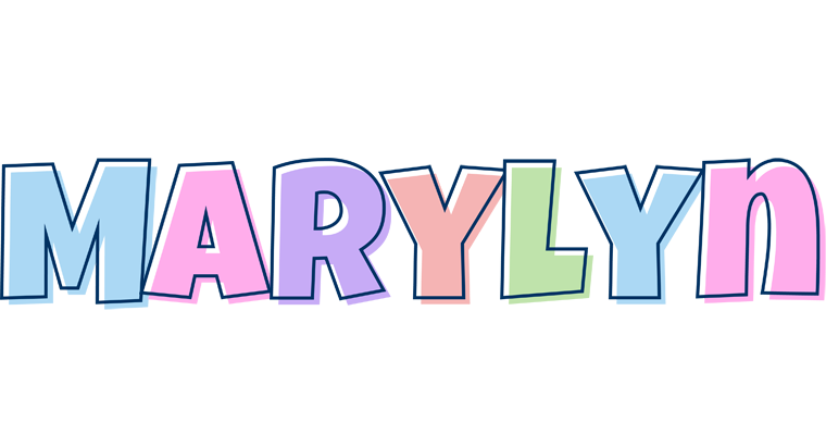 Marylyn pastel logo