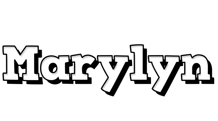 Marylyn snowing logo